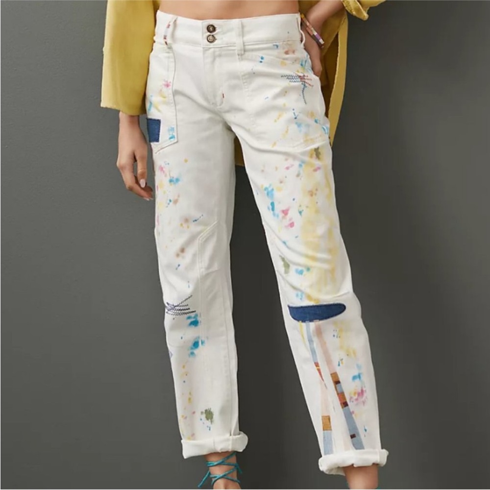 Anthropologie Pilcro The Wanderer Low-Rise Pants